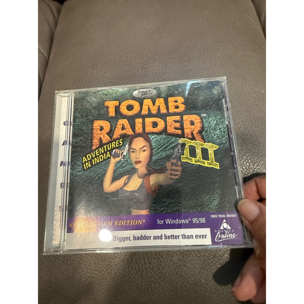 Tomb Raider III Adventures in India PC Windows 95 98 Special OEM Edition CD-ROM